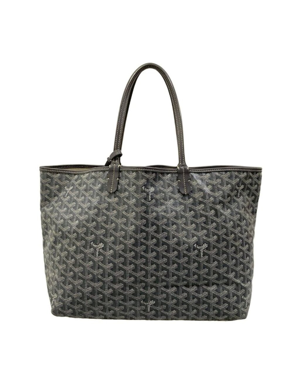 Goyard Tote Bag Saint Louis Gray Green